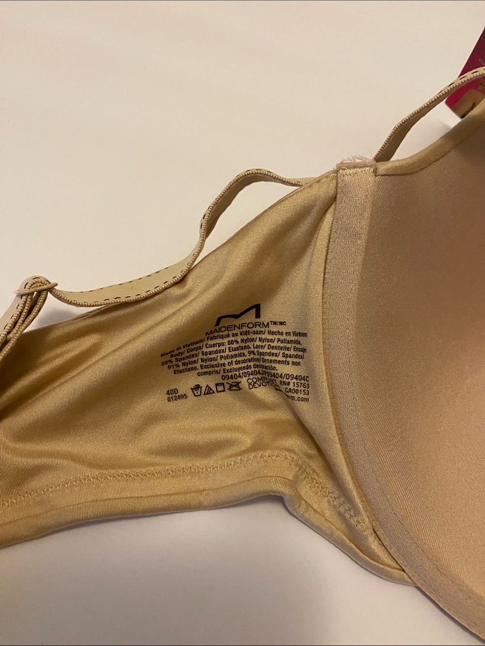 Maidenform Tshirt Bra 40D - Picture 4 of 4